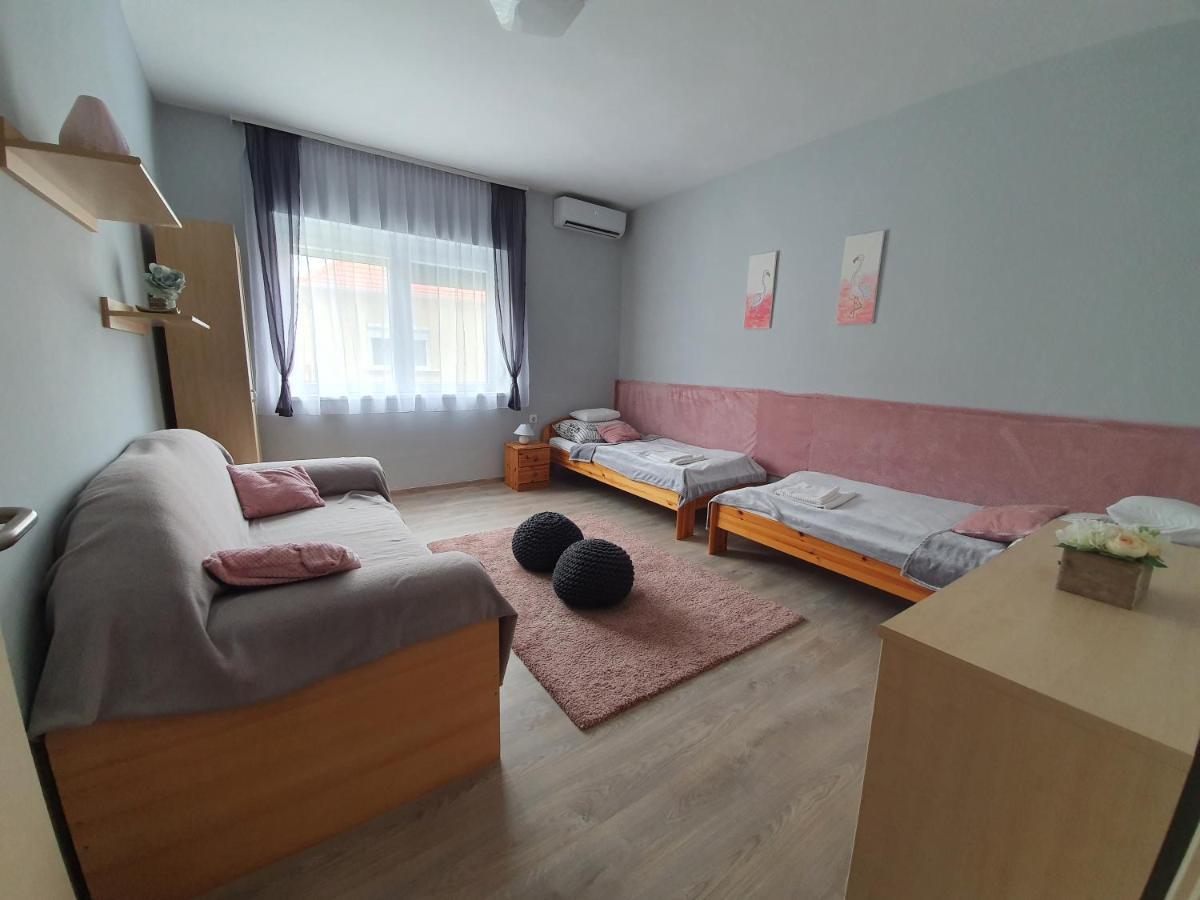 Flamingo Apartment Sarvar Bagian luar foto